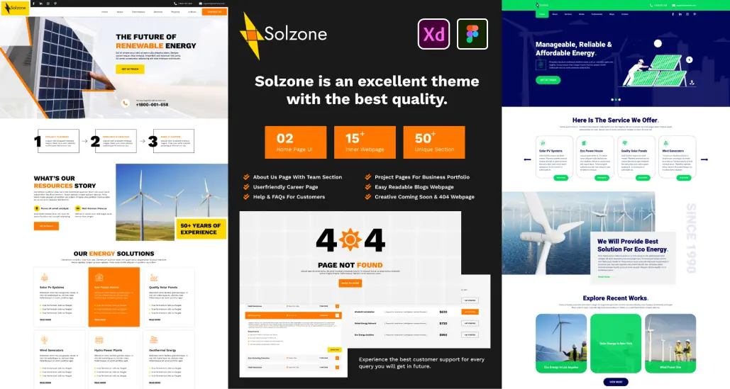 Creative solzone homepage